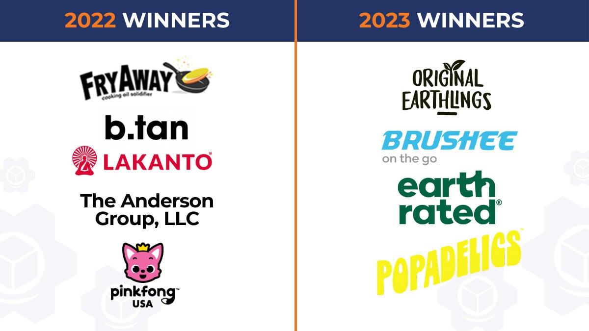 2022 and 2023 Seller Awards winners