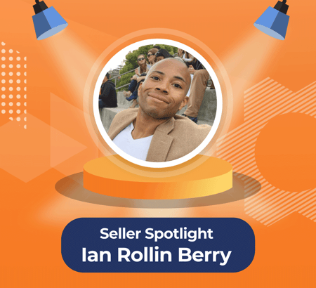 Spotlight image with Ian Rollin Berry's headshot